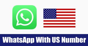 make WhatsApp account With U.S. Number
